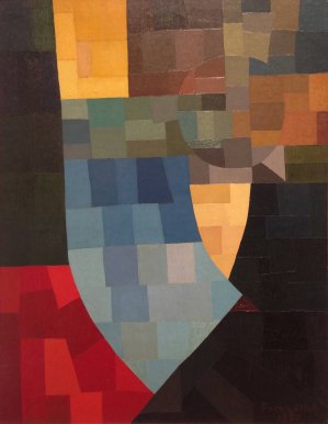 Komposition by Otto Freundlich Oil Painting