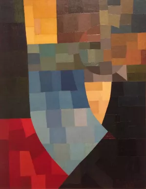 Komposition Oil painting by Otto Freundlich