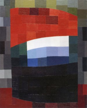 My Sky is Red by Otto Freundlich Oil Painting