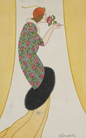 Fashion 2 by Otto Friedrich Carl Lendecke Oil Painting