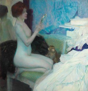 Eitelkeit by Otto Friedrich Oil Painting