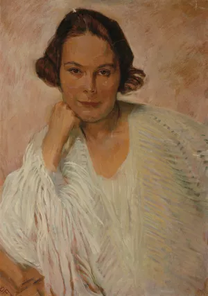 Elle Lanzer by Otto Friedrich Oil Painting
