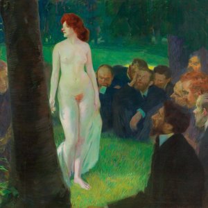Eva by Otto Friedrich Oil Painting