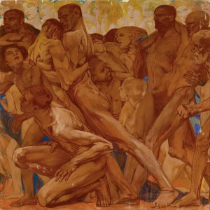 Fugato Aus Dem Zyklus Rhythmen Oil painting by Otto Friedrich