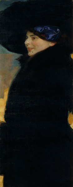Gabrielle by Otto Friedrich Oil Painting