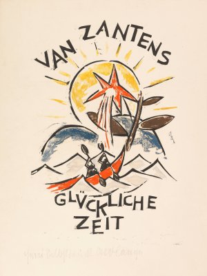 Van Zantens Gluckliche Zeit by Otto Lange Oil Painting