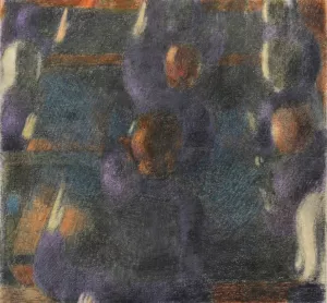 Hands Held High, study by Otto Meyer-Amden Oil Painting