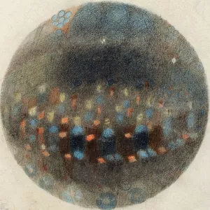 Im Munster by Otto Meyer-Amden Oil Painting