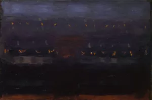 Preparation. Overall Composition IV by Otto Meyer-Amden Oil Painting