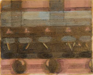 Studie zu 'Vorbereitung' by Otto Meyer-Amden Oil Painting