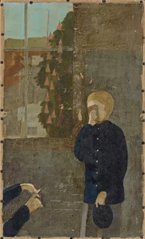 Verhohnung eines Zoglings im Waisenhaus by Otto Meyer-Amden Oil Painting