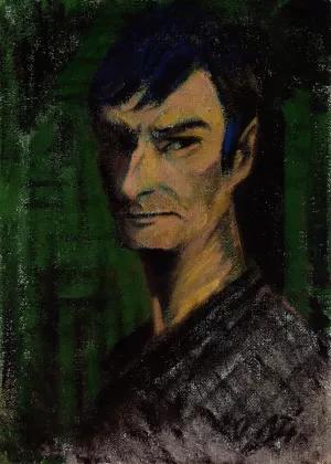 Self-Portrait by Otto Mueller Oil Painting