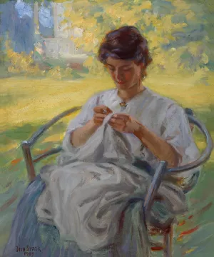 A Summer Morning by Otto Stark Oil Painting