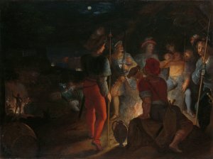 The Batavians Besiege the Roman Army Regiments at Vetera by Otto Van Veen Oil Painting