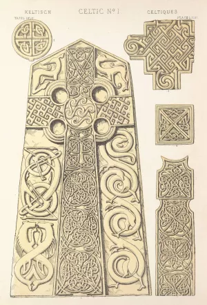 Celtic No.1 by Owen Jones Oil Painting