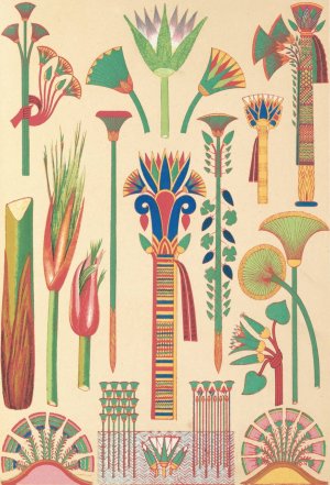 Egyptian No. 1 by Owen Jones Oil Painting