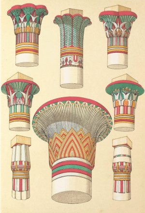 Egyptian No. 3 by Owen Jones Oil Painting
