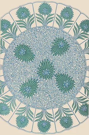 Examples of Chinese ornament, Pl.03 by Owen Jones Oil Painting