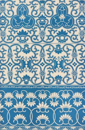 Examples of Chinese ornament, Pl.05 by Owen Jones Oil Painting