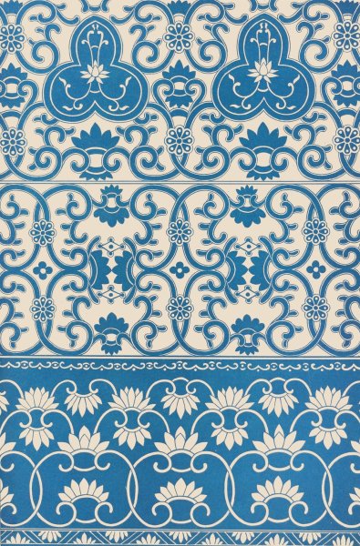 Main Product Photo of Examples of Chinese ornament, Pl.05  Painting by Owen Jones