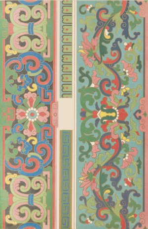 Examples of Chinese ornament, Pl.06 by Owen Jones Oil Painting