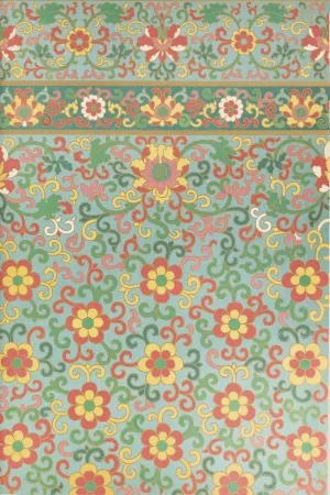 Examples of Chinese ornament, Pl.09 Oil painting by Owen Jones