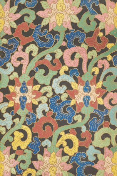 Examples of Chinese ornament, Pl.12  by Owen Jones - Hand-Painted Oil Painting Reproduction