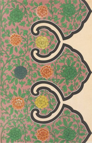 Examples of Chinese ornament, Pl.13 by Owen Jones Oil Painting