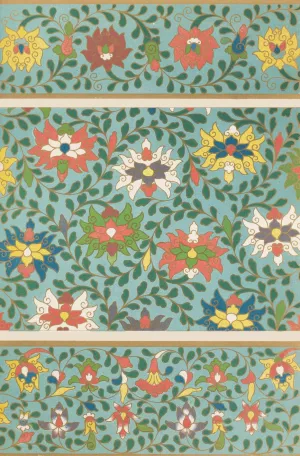 Examples of Chinese ornament, Pl.25 Oil painting by Owen Jones
