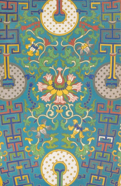 Examples of Chinese ornament, Pl.30  by Owen Jones - Hand-Painted Oil Painting Reproduction