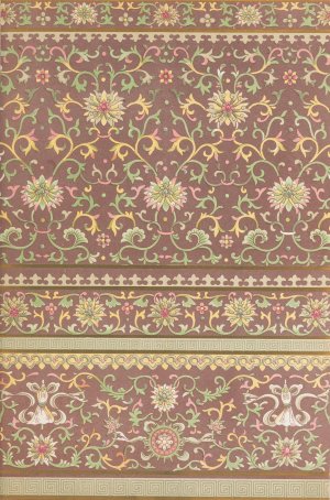 Examples of Chinese ornament, Pl.45 by Owen Jones Oil Painting