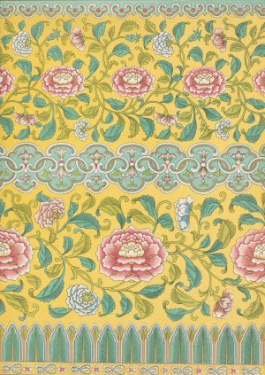 Examples of Chinese ornament, Pl.47 Oil painting by Owen Jones