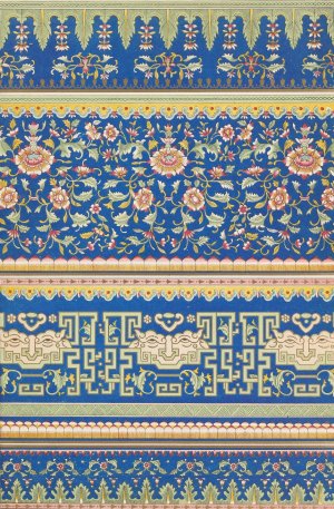 Examples of Chinese ornament, Pl.53 by Owen Jones Oil Painting