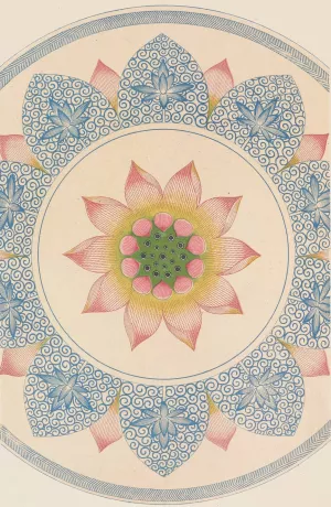 Examples of Chinese ornament, Pl.54 by Owen Jones Oil Painting