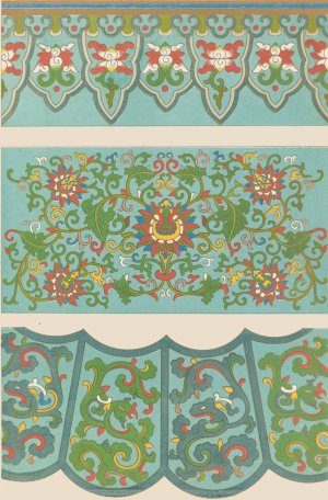 Examples of Chinese ornament, Pl.58 by Owen Jones Oil Painting