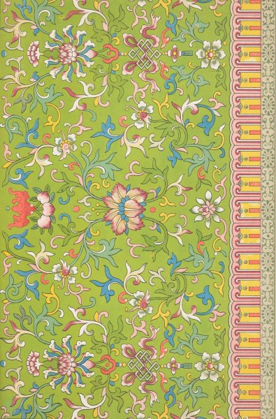 Examples of Chinese ornament, Pl.60  by Owen Jones - Hand-Painted Oil Painting Reproduction