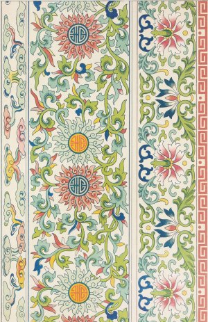 Examples of Chinese ornament, Pl.63 by Owen Jones Oil Painting