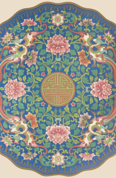 Examples of Chinese ornament, Pl.76  by Owen Jones - Hand-Painted Oil Painting Reproduction