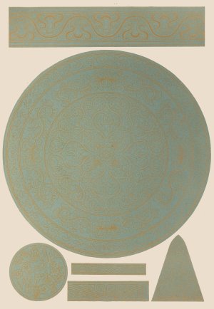 Examples of Chinese ornament, Pl.88 by Owen Jones Oil Painting