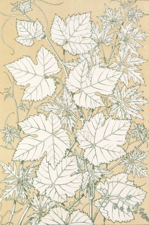 Leaves from Nature No.2 by Owen Jones Oil Painting