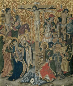 Calvary by Pablo Vergos Oil Painting