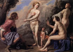 The Judgment of Paris painting by Pacecco