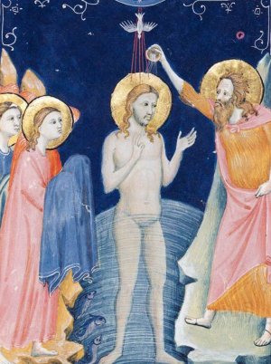 The Morgan Codex Folio 9 Oil painting by Pacino Di Bonaguida