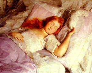 Deep Slumber by Pal Javor Oil Painting