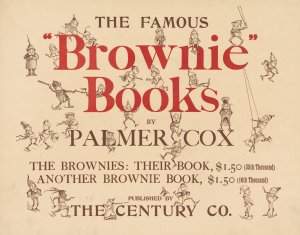 The famous brownie books by Palmer Cox Oil Painting