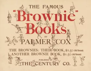 The famous brownie books by Palmer Cox Oil Painting