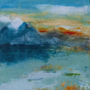 As The Sun Goes by Pamela K. Beer Oil Painting