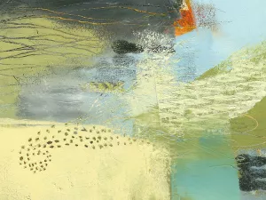 Fondness of Fields 4 by Pamela K. Beer Oil Painting