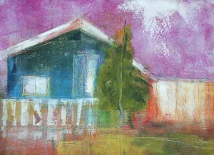I Dream In Blue by Pamela K. Beer Oil Painting