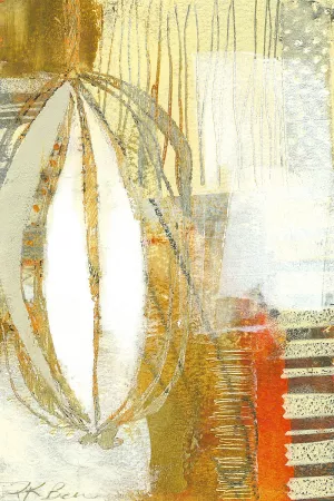 Milkweed Pod by Pamela K. Beer Oil Painting